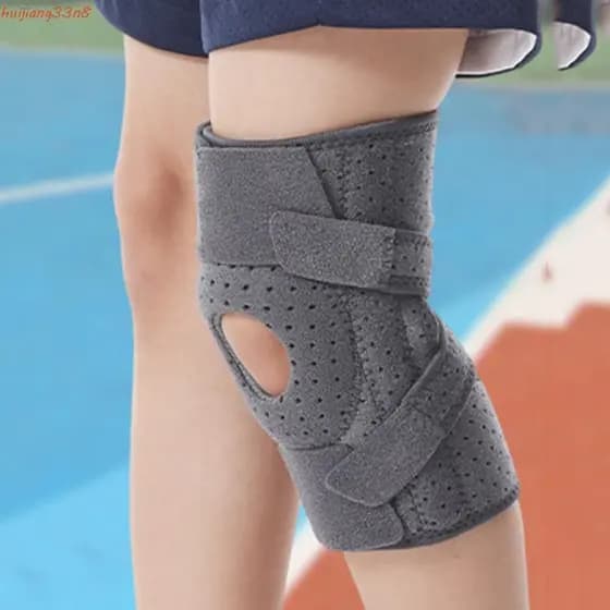 Joelheiras Infantis HUIJIANG , Faixa De Proteção Ajustável Para Patela De Suporte De Joelho , Joelheira Esportiva Confor