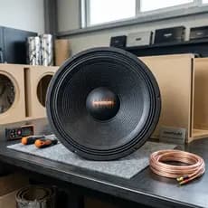 Alto Falante  woofer Magnum 15 Polegadas 600w RMS Extreme Sound 4 ohms preto