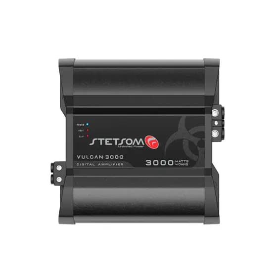 Módulo Amplificador Digital Stetsom Vulcan 3000 Watts Rms 1 Canal - 4 Ohms