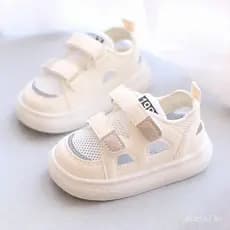 Sandálias Confortáveis Para Crianças Esportivas De Verão Novos Sapatos De Tábua Oca Meninos De 1-4 Anos De Maré Bebê Cas