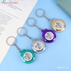 [Fita Métrica Inovadora E Prática De 2m De Medida Delicada Multiuso Gift Pequena Régua De Aço Portátil Mini Cute Keychai