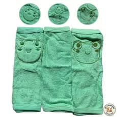 Kit 3 Panos De Boca Cueiro De Bebê Fralda De Pano Alyaht