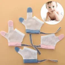 2 Pçs Infantil Anti Mordida Comer Luvas De Proteção De Mão Evitar Crianças Bebê Dos Dedos Ajuda A Parar De Chupar Unhas