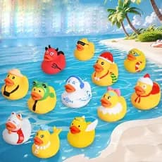 Pequeno Pato Amarelo Brinquedos Flutuante Água Brinquedo De Banho Do Bebê Beliscar Crianças G3h5