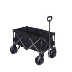 Carrinho Multiuso Para Camping Até 100kg Dobrável Camping Pesca Compras