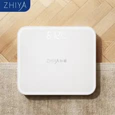 Balança Digital de Peso 26x30cm com Tela LED - Capacidade Máxima 180kg, Funciona a Bateria
