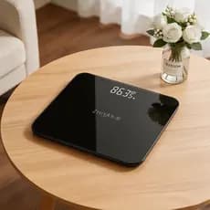 Balança Digital de Peso Grande com Tela LED-Alta Precisão, Capacidade 180kg, Alimentada por Bateria