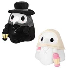 Brinquedo Médico de Pelúcia Fofo Casal da Peste Boneca de Adereços de Dança