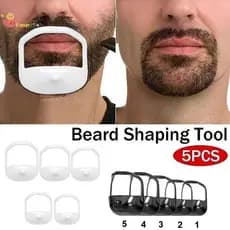 EMCH > Modelador De Barba E Ferramenta De Modelagem Para Homens Cavanhaque Bigode Aliciamento Rosto Modelo De Estilo De