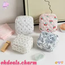 Bolsa Para Guardanapos Sanitários OKDEALS , Portátil De Armazenamento Multiuso Cosmética Organizadora De Viagem