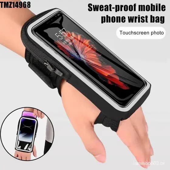 Faixas De Braço Para Telefone , Braçadeiras Tocáveis Celular/Pulseira/Ombro , Multicoloridas