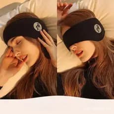 2 Pares de Protetores Auriculares para Dormir, Redução de Ruído, Máscara de Olho Ajustável, Protetores de Viagem Isolado