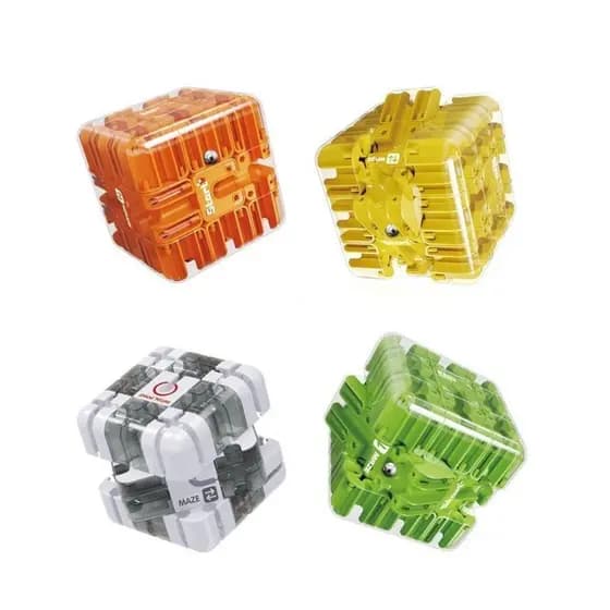 Kool 3X3 Maze Cube Puzzle Game Toy Para Desenvolver Inteligência E Habilidades Motoras