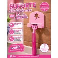 Suporte Organizador Presto Barba Rosa Lâmina Gillette banheiro Feminino