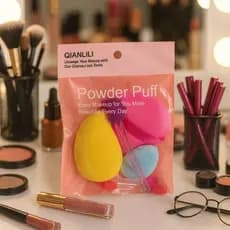Kit de Esponjas maquiagem Powder Puff macia aplicador de maquiagem