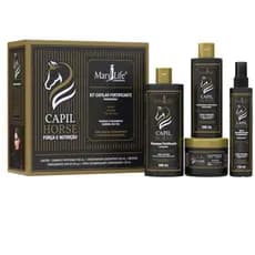 Kit Capilar Capil Horse Fortalecimento e Ação Hidratante para Seus Cabelos - Mary Life