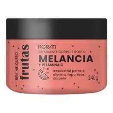 Esfoliante Corporal e Facial Melancia Porán 240g