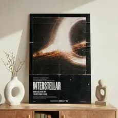 Quadro Decorativo Filme Interstellar – Aesthetic Espaço Premium
