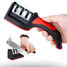 Amolador de Facas Portátil – Rápido e Prático para Facas e Tesouras