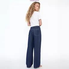 Calça Jeans Sawary Wide Leg - 281153