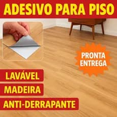 72pcs/10㎡ Piso Adesivo Madeira de Antiderrapante Lavável e Ultra Resistente piso Fácil de colar