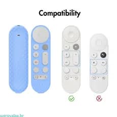 Weroyala Capa Silicone Para TV Streamer 4K 2024 Controle Remoto