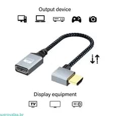 Weroyala Qualidade 4K HDTV Para Fêmea Extensor Suporta 2160p Streaming