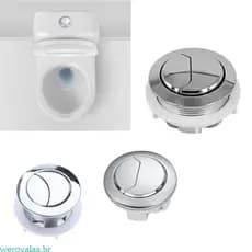 Weroyala Botão Descarga Dupla Para Vaso Sanitário, Substituição Tanque