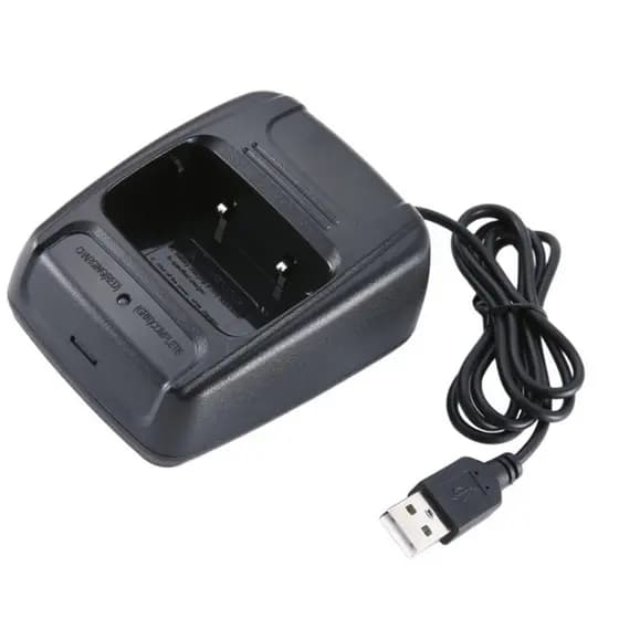Inteligente Adaptador Carregamento USB Doca Rádios Emergência Estação Para BF888S 777S 666S