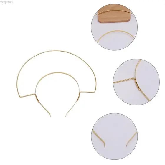 Veg haloheadband SunGoddess Headpiece halocrown Coroa Headwear Bandana