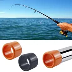 Ka 1 Peça 50 8mm Suporte Para Vara De Pesca Tubo Protetores De Inserção De Borracha De