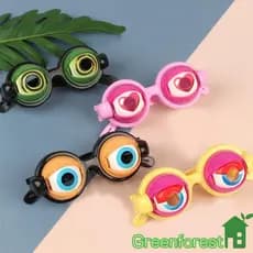 greenfor Olhos Piscantes Novidade Óculos Brinquedo Piscando Para E Proporcionando Entretenimento Famíli