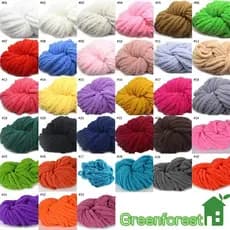 greenfor Cobertor Fio 250g Soft Throw E Cobertores Bebê Tecido