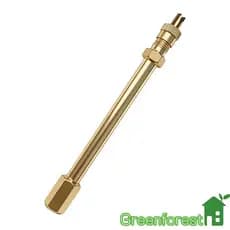 greenfor Conjunto Haste Acesso Para Inflação Pneus, Ferramenta Ar 10 cm 8V1 Externa E Rosca Interna 5 1