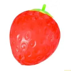 Morango Brinquedo Macio Ventilação Frutas Adereços Exibição Supermercado
