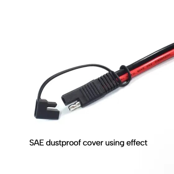 STE SAE Capa À Prova D Adaptador Conector Carregamento Poeira