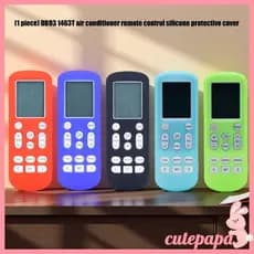 Capa Silicone À Prova Choque cutepa Projetada Para DB931463T DB9315882Q Ar Condicionado Controle Remoto Q