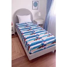 Lençol Avulso Sonic Com Elástico Solteiro – Microfibra Macia e Durável 1.88m x 88cm x 20cm
