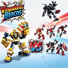 Vingadores Blocos Homem Aranha Blocos De Homem de Ferro Montar Brinquedos educativo