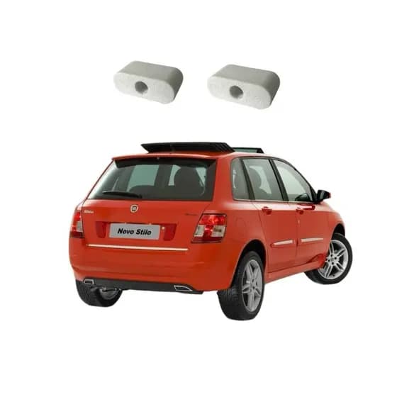 2 Patins Guia Do Teto Solar Fiat Stilo 2003/2011