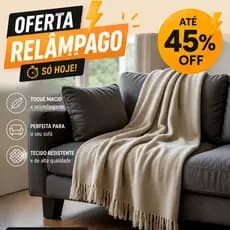 Manta Para Sofá De Sofá 3,00m x 1,80m Gigante Grande Premium Luxo Protetora Decorativa Envio Rápido