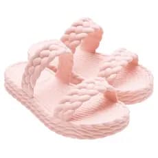 Chinelo Cuff Nuvem Trançado 4, Chinelo Brisa, Macio, Confortável, Ortopédico Flip flop Plataforma 4 tiras