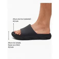 Slide Chinelo Masculino Confortável Antiderrapante Ideal para Casa Praia Piscina e Lazer Dia  a Dia