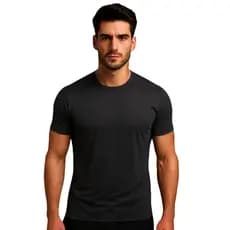 Camiseta Academia Masculina Dry Fit Lisa Casual Treino Academia Caminhada Ao Ar Livre