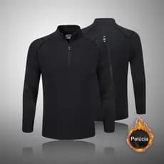 Camisetas De Corrida Masculinas Compressão Manga Longa Treino Atlético Proteção Solar Térmica Pele Rashgarda Camisa
