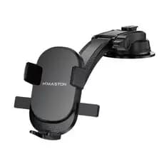 Suporte Veicular 360° para Celular com Trava Automática Anti Queda e Ventosa Ultra Fixa para Painel Carro GPS