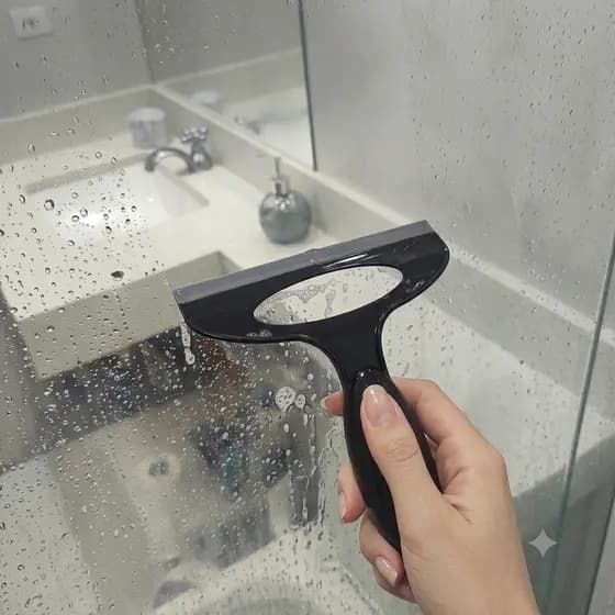 Rodo Rodinho Pia Mágico de Silicone 2 em 1 Limpa Vidros Box e Pisos Bancadas Uso Seco e Molhado Alta Durabilidade
