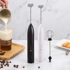​Mini Mixer Batedor De Ovos E Bebidas Elétrico Portátil Recarregável Misturador De Café Leite Whey Fouet