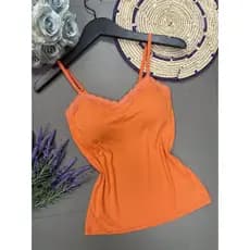 Regata Feminina Renda com Bojo Top Blusinha Básica Promoção Shopee