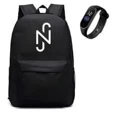 Mochila NJR Mochila Masculina Futebol Alça Reforçada Espaçosa Mochila Para O Dia A Dia